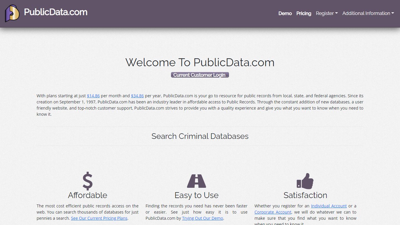 PublicData.com | Home