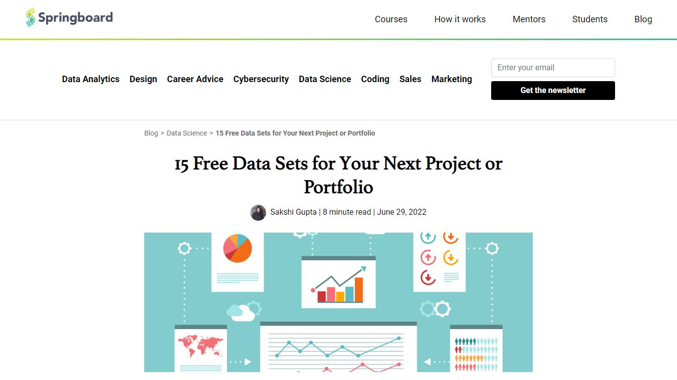 15 Free Data Sets for Your Next Project or Portfolio - Springboard Blog